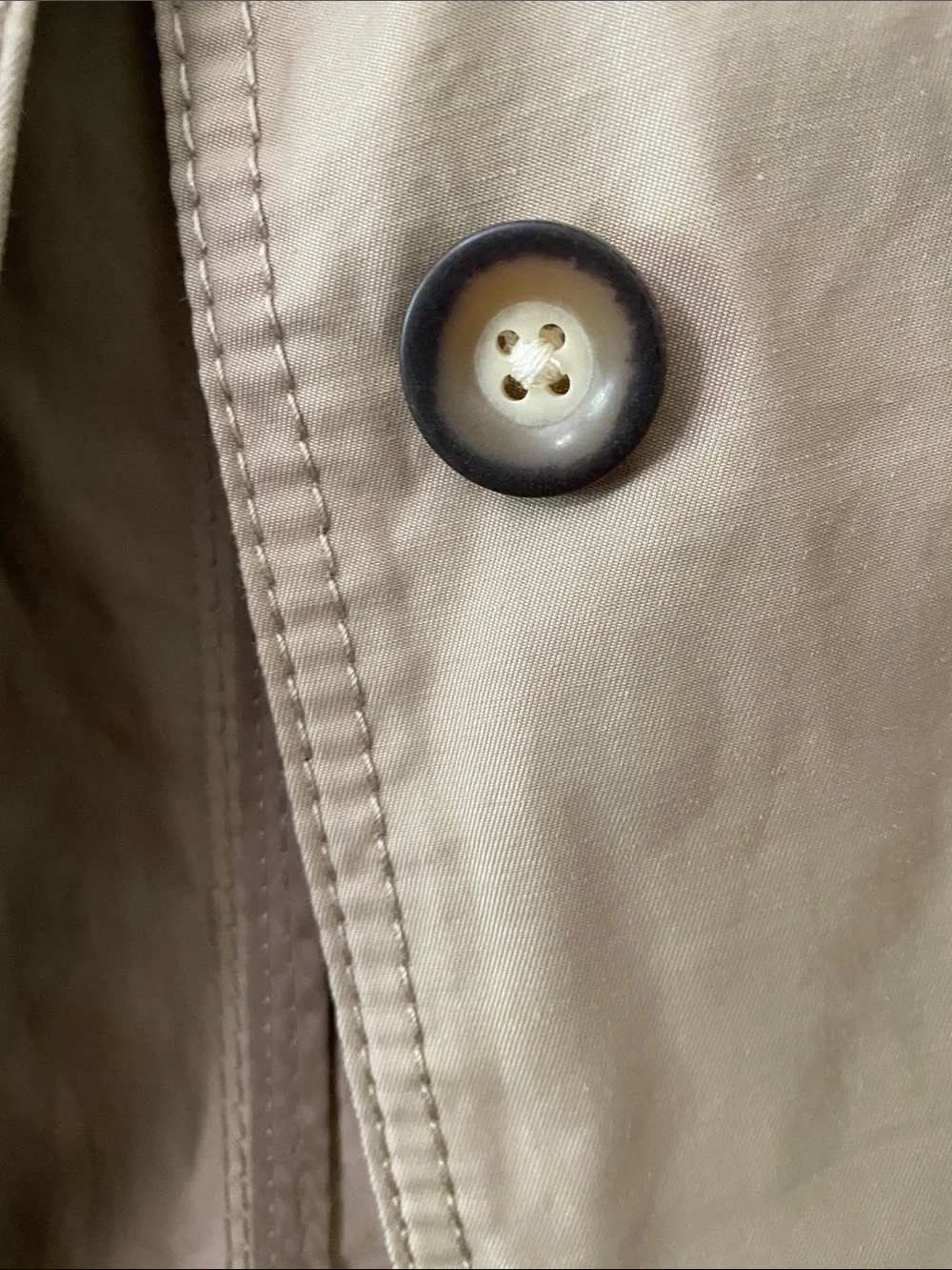 GAP Lightweight Beige-khaki Trench Coat